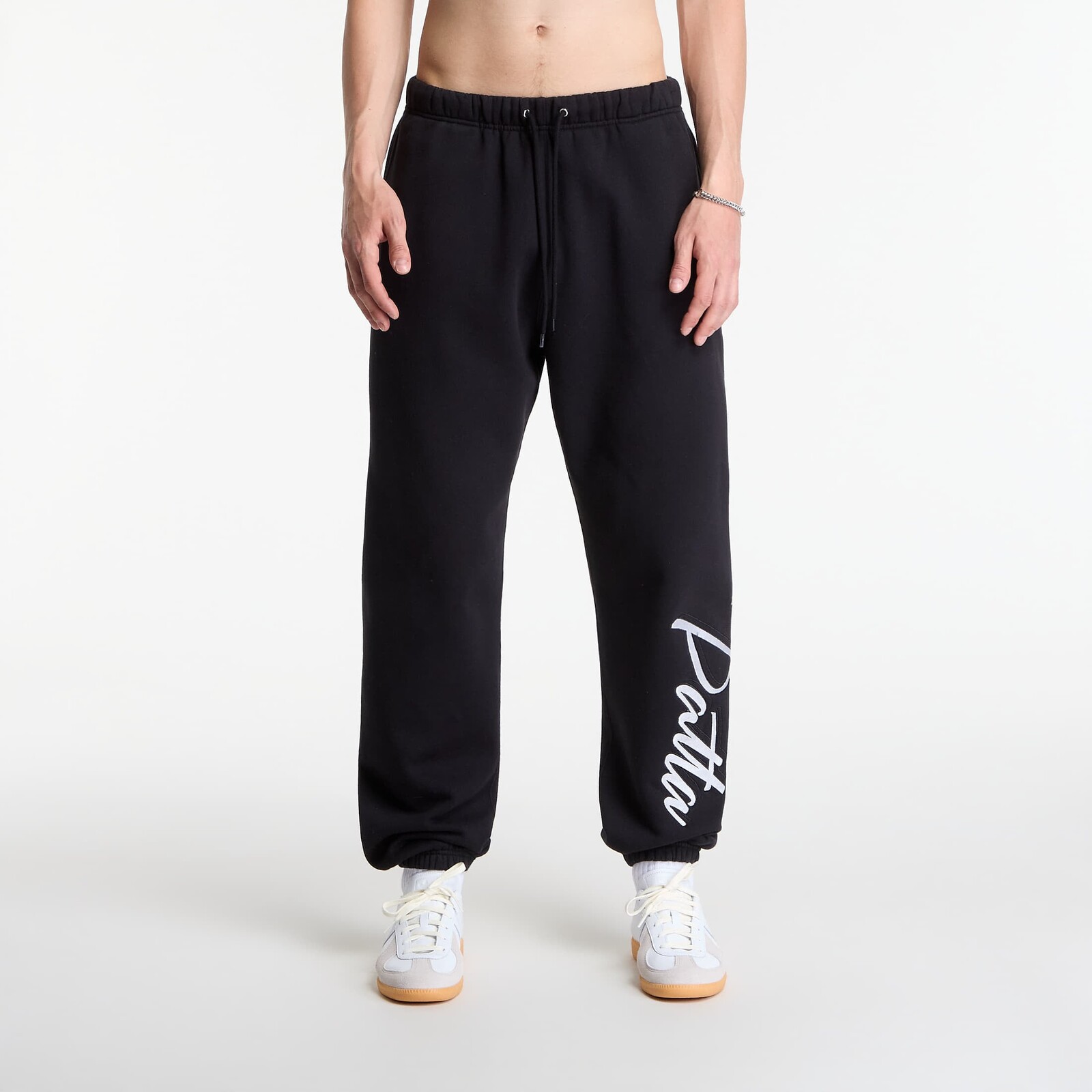 Tepláky Patta Embro Classic Jogging Pants Black XL