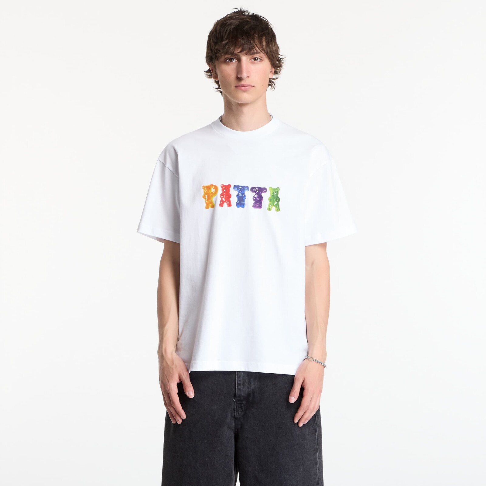 Tričko Patta Gummi T-Shirt UNISEX White L