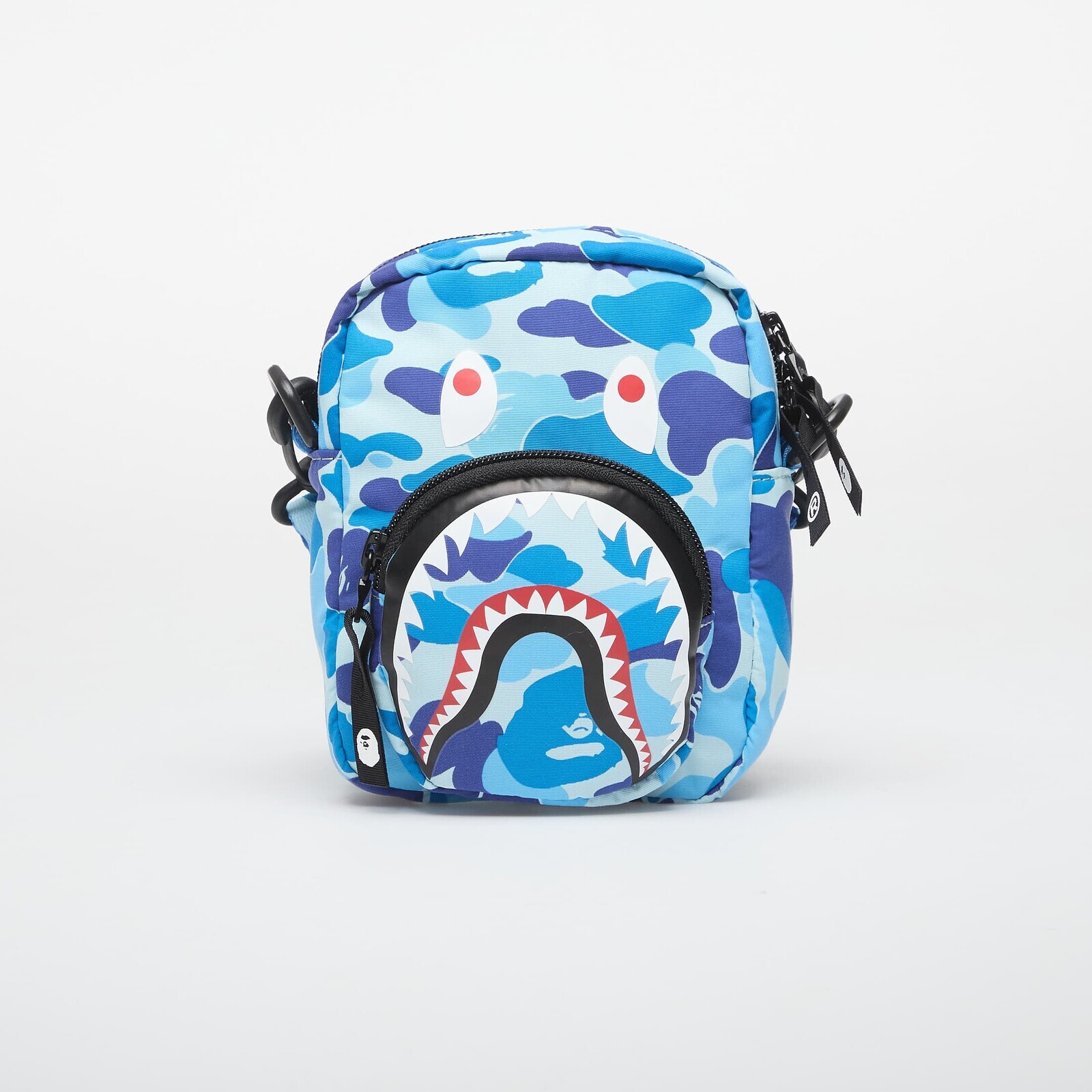 Taška A BATHING APE Abc Camo Shark Mini Bag Blue Universal