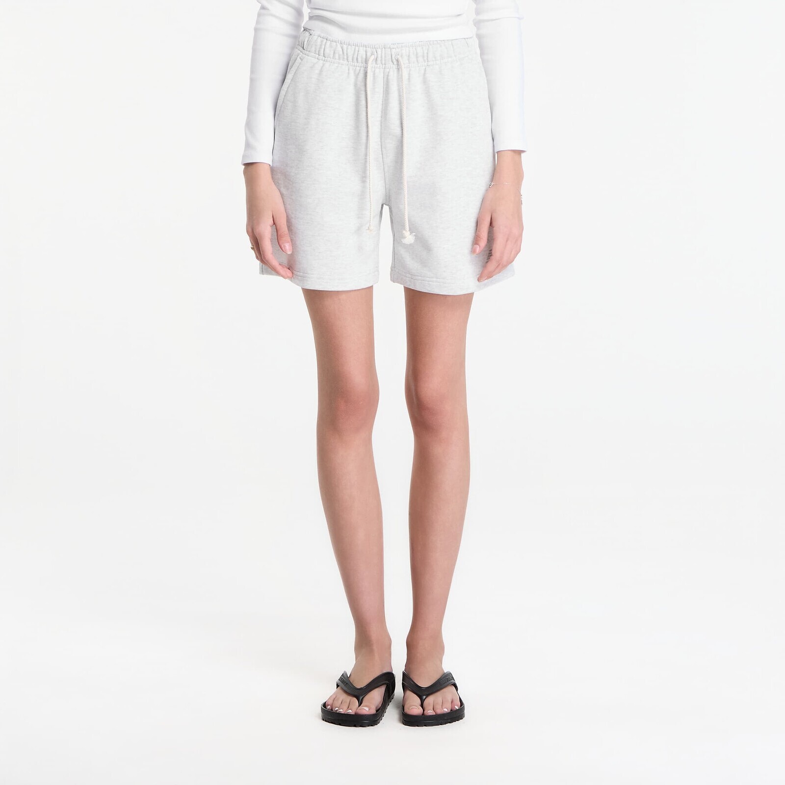Šortky New Balance Athletics French Terry Short Ash Heather XS