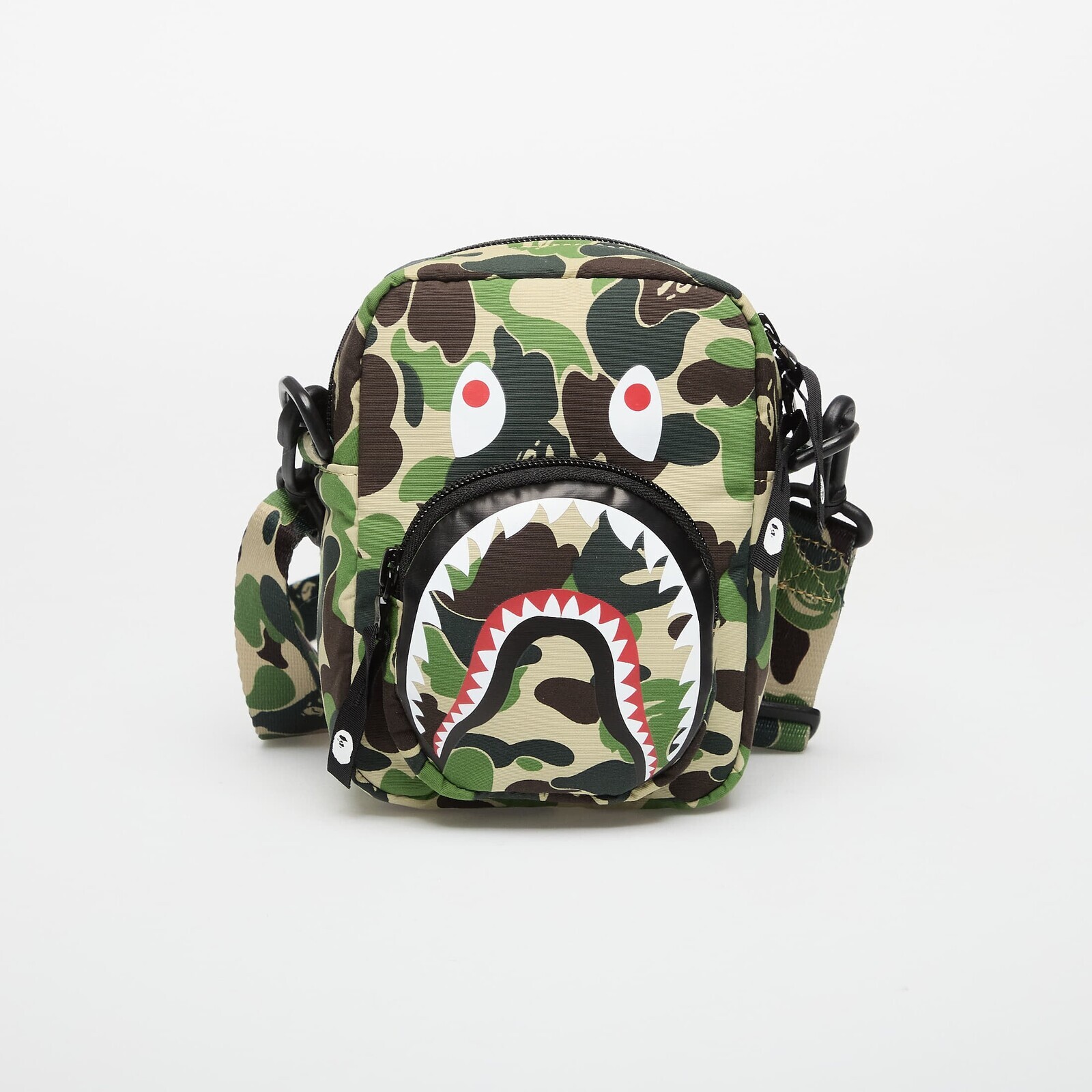 Taška A BATHING APE Abc Camo Shark Mini Bag Green Universal