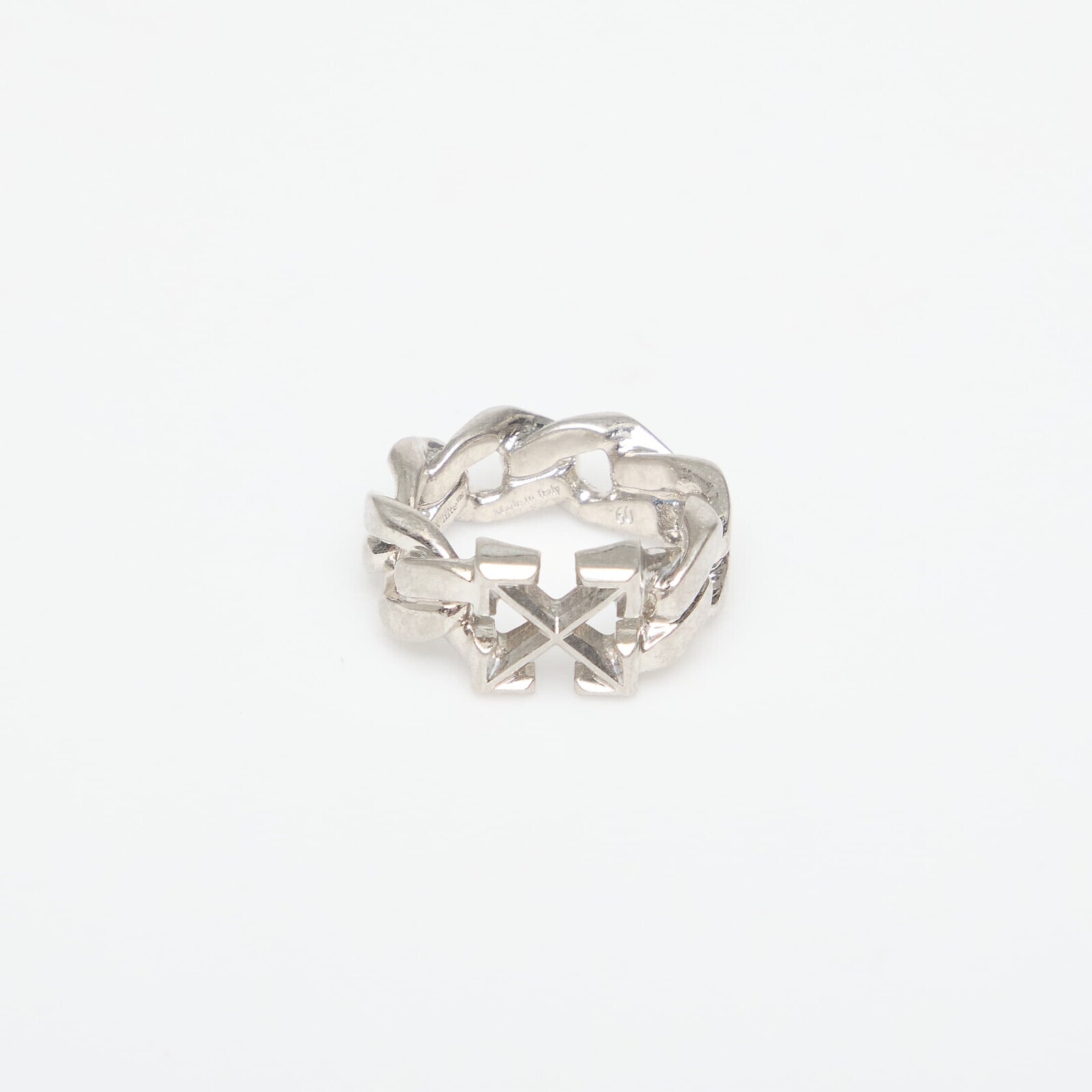 Prsteň Off-White Arrow Ring Silver/ No Color 64