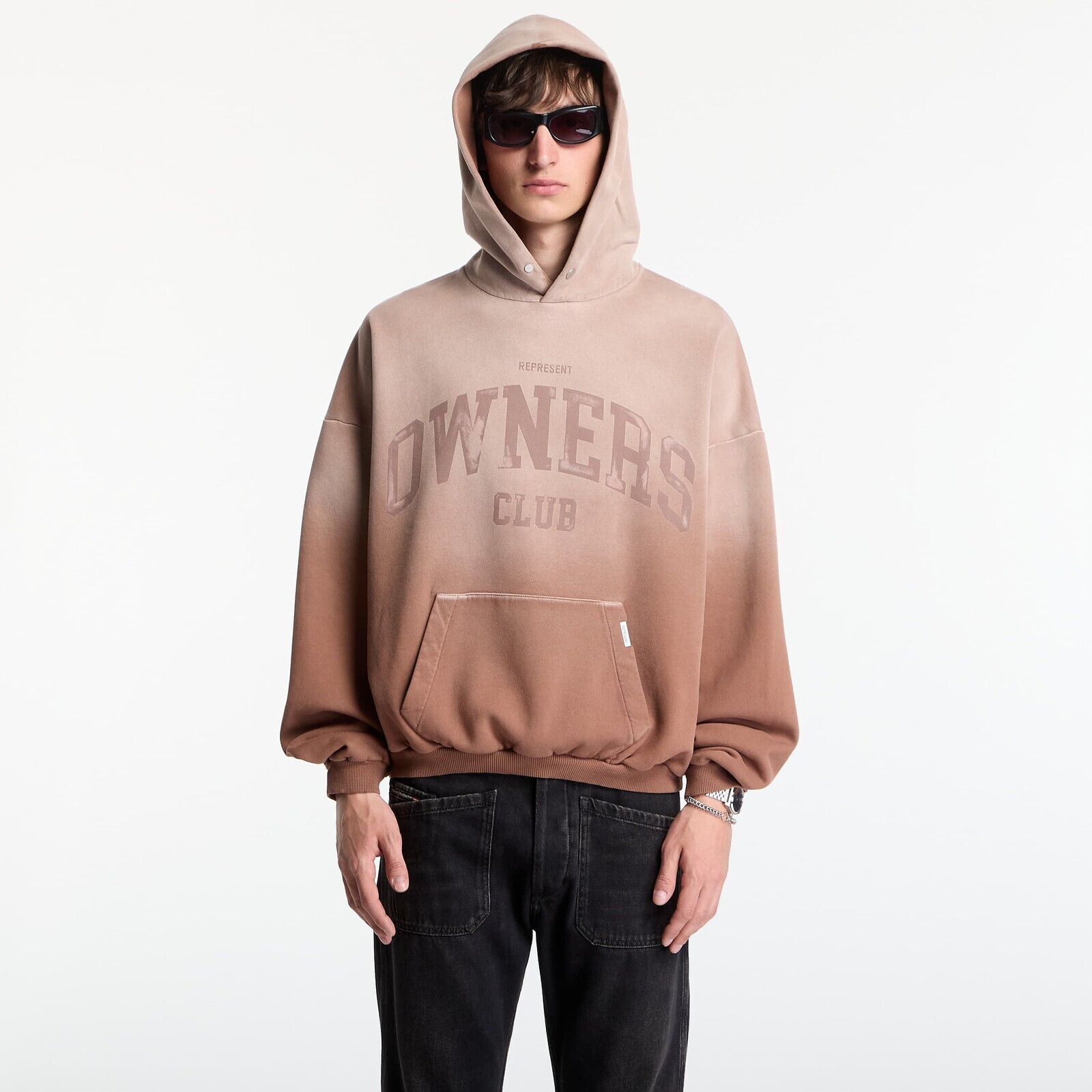 Mikina REPRESENT Owners Hoodie UNISEX Sienna M