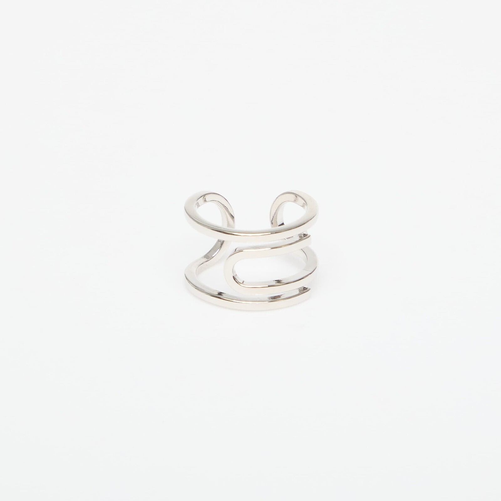 Prsteň Off-White Arrow Ring Silver/ No Color 60