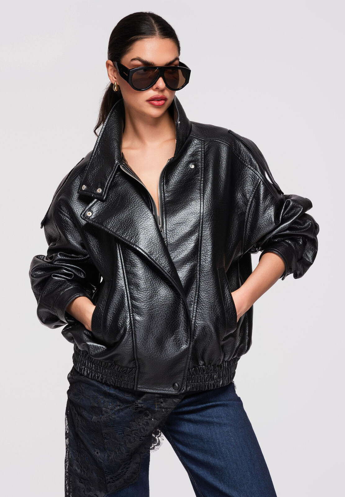 Dámska oversized bunda