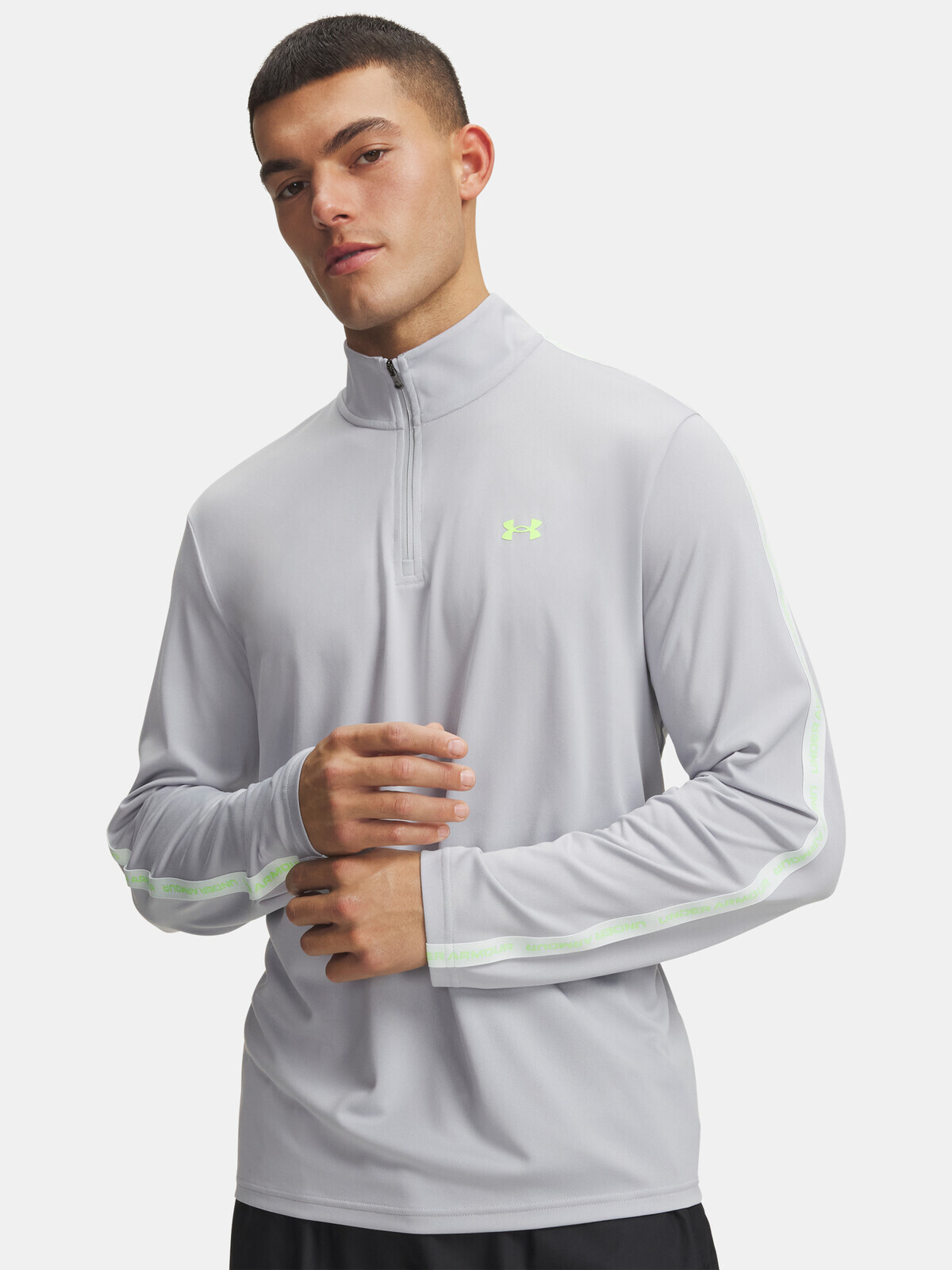 Pánske tričko Under Armour UA Tech s polovičným zipsom