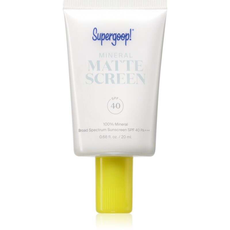 Supergoop! Mattescreen minerálny krém SPF 40 20 ml