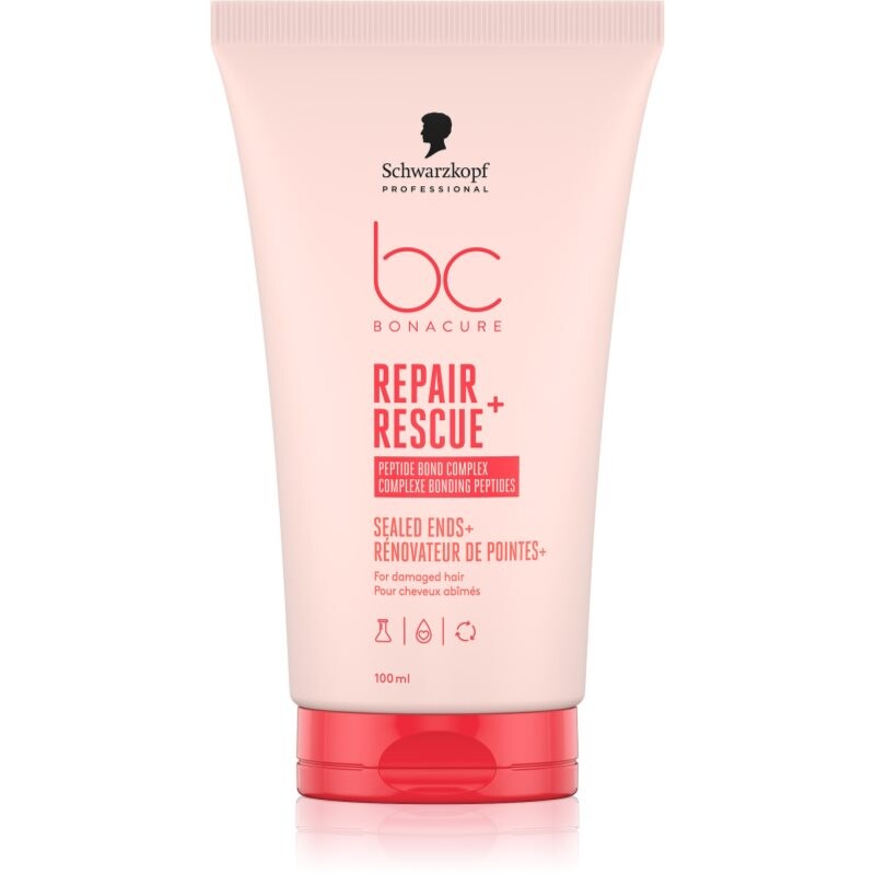 Schwarzkopf Professional BC Bonacure Repair Rescue+ krémové sérum pre veľmi poškodené vlasy a rozštiepené končeky 100 ml