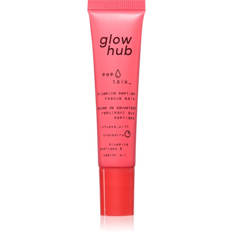 Glow Hub Plumping Peptide regeneračný balzam na pery s hydratačným účinkom 15 ml