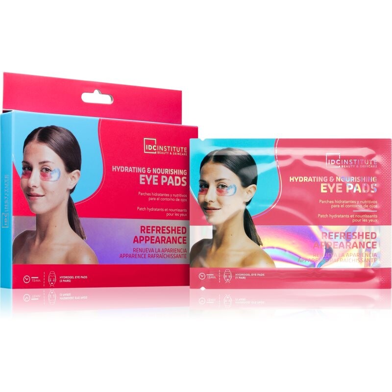 IDC Institute Hydrating & Nourishing regeneračné hydrogélové vankúšiky pod oči 2x4 g