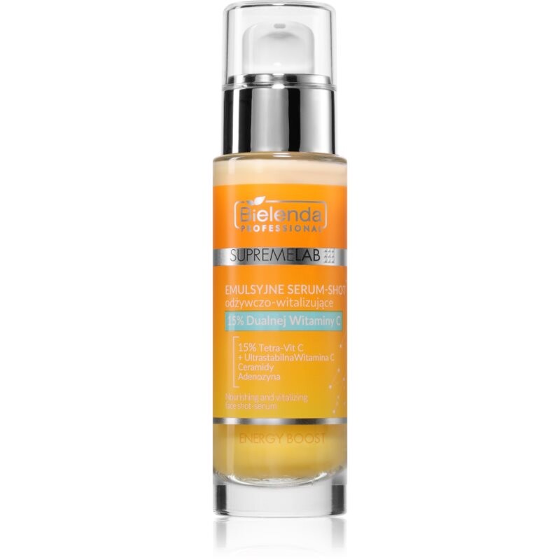Bielenda Professional Supremelab Energy Boost revitalizačné sérum s vitamínom C 30 ml