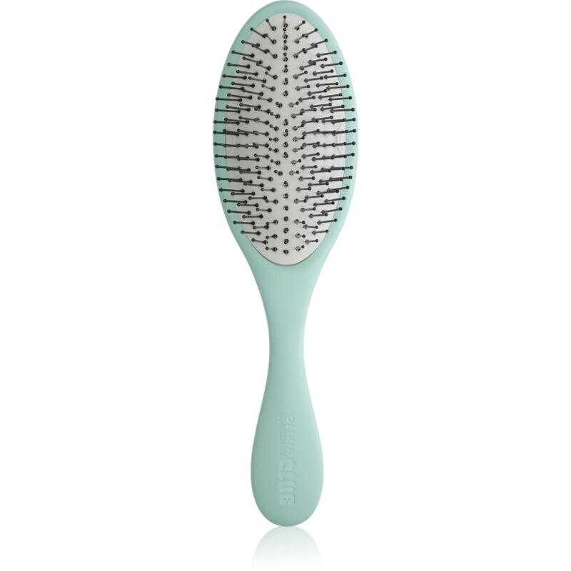 Olivia Garden Club The Reset Wet&Curly Detangling Hairbrush plochá kefa s puzdrom Mint 1 ks