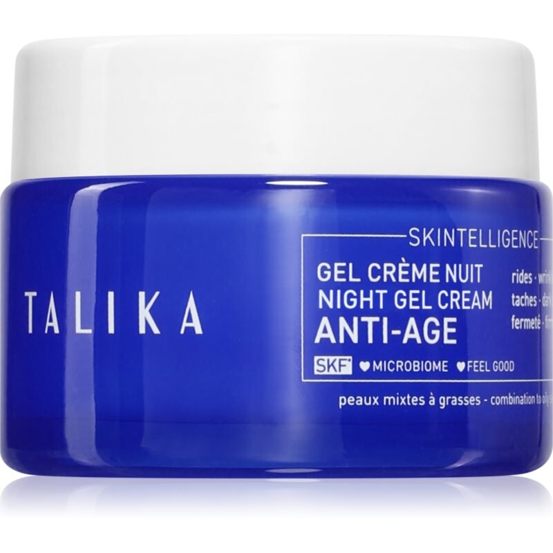 Talika Skintelligence Anti-Age Regenerating Night Gel Cream gélový krém na noc 50 ml