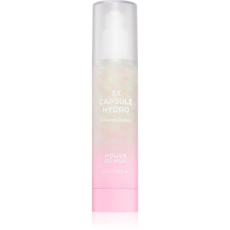 House of Hur 3X Capsule Hydro Booster Cream podkladová hydratačná báza pre rozjasnenie a vyhladenie pleti 50 ml