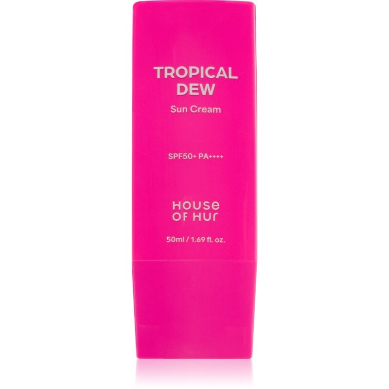 House of Hur Tropical Dew Sun Cream hydratačný ochranný krém SPF 50+ 50 ml