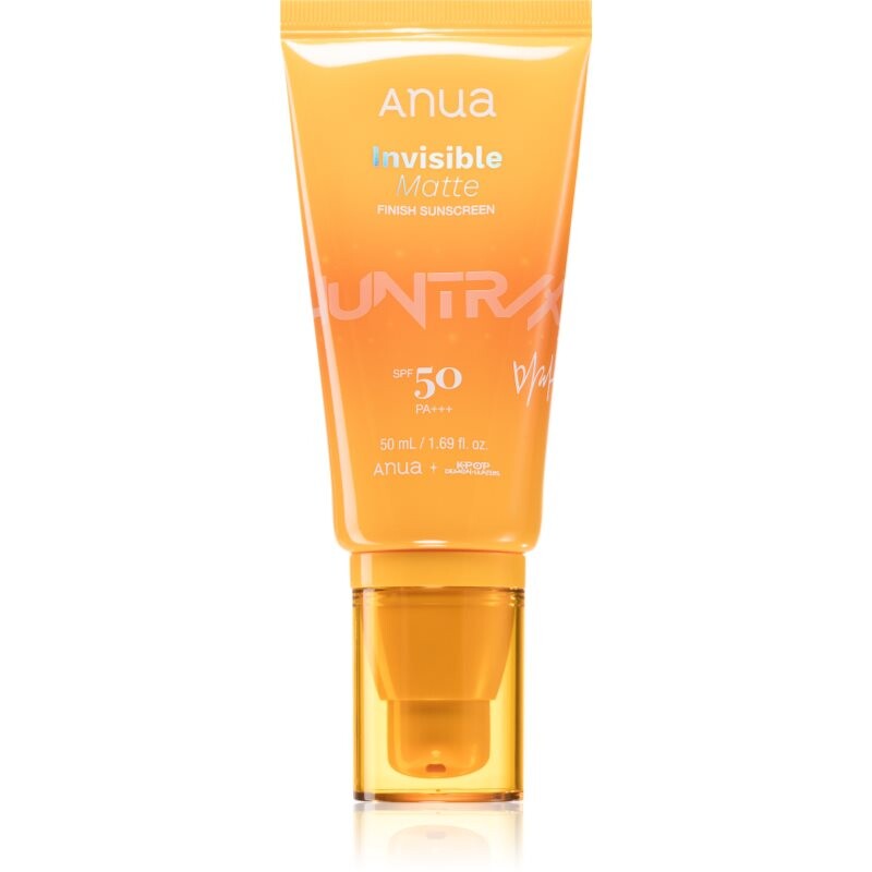 Anua K-Pop Demon Hunters Invisible Matte Finish Sunscreen zmatňujúci opaľovací krém na tvár SPF 50 50 ml