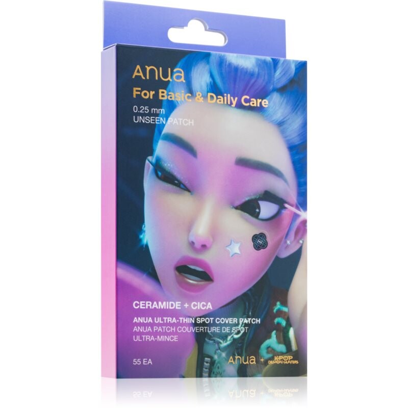Anua K-Pop Demon Hunters Ultra-Thin Spot Cover Patch náplasti na problematickú pleť 55 ks