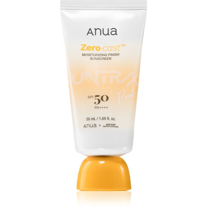 Anua K-Pop Demon Hunters Zero-Cast Sunscreen hydratačný ochranný krém SPF 50 50 ml