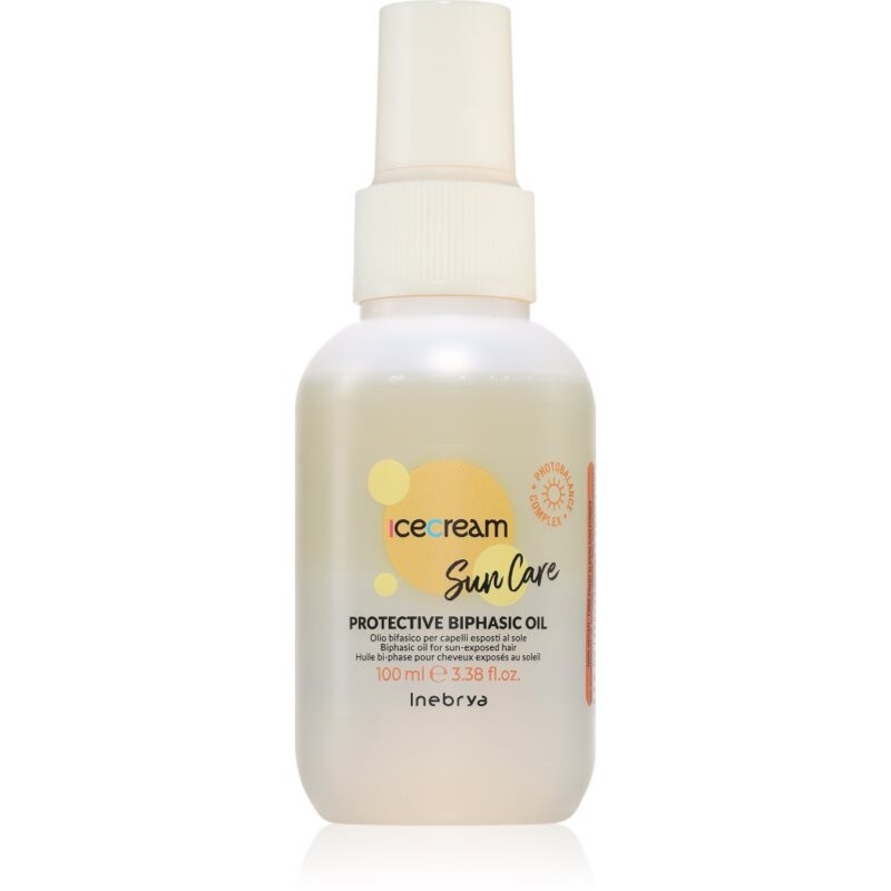 Inebrya Sun Care Protective Biphasic Oil olej pre vlasy namáhané slnkom 100 ml
