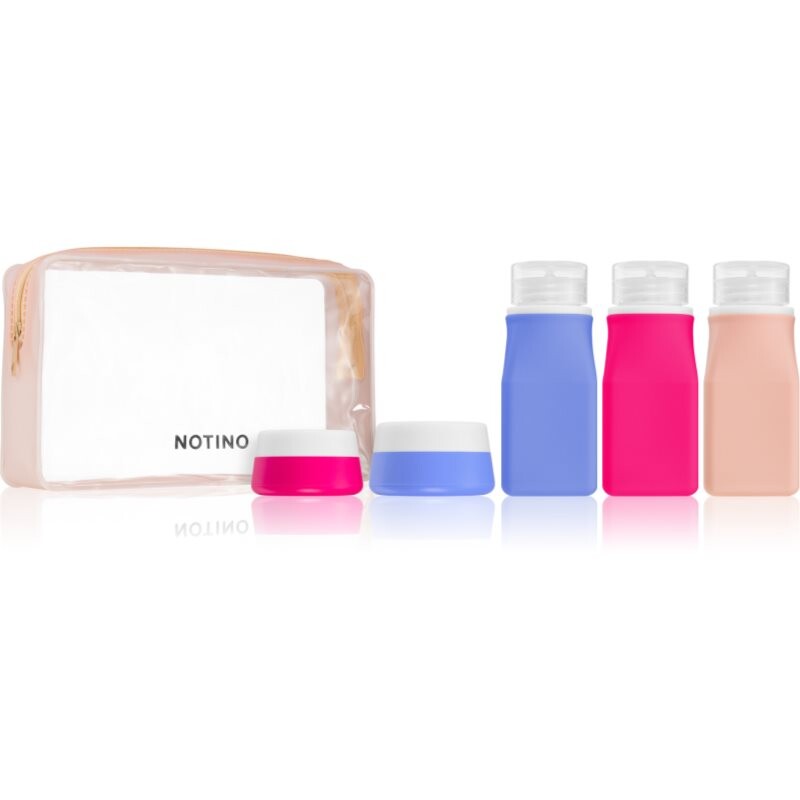 Notino Travel Collection Silicone Travel Bottles Set cestovné fľaštičky