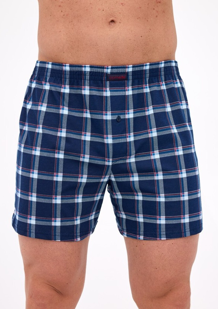Pánske šortky Cornette Comfort 008/323 3XL Tm. modrá