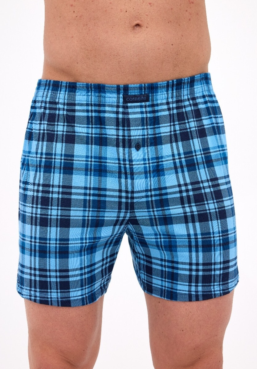 Pánske šortky Cornette Comfort 008/321 3XL Modrá