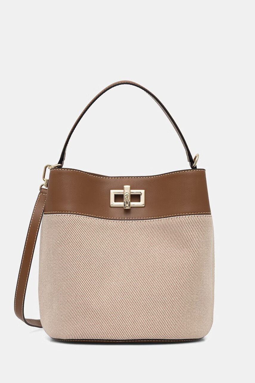 Furla kabelka typu vak dámska kožená Amelia M Bucket Bag