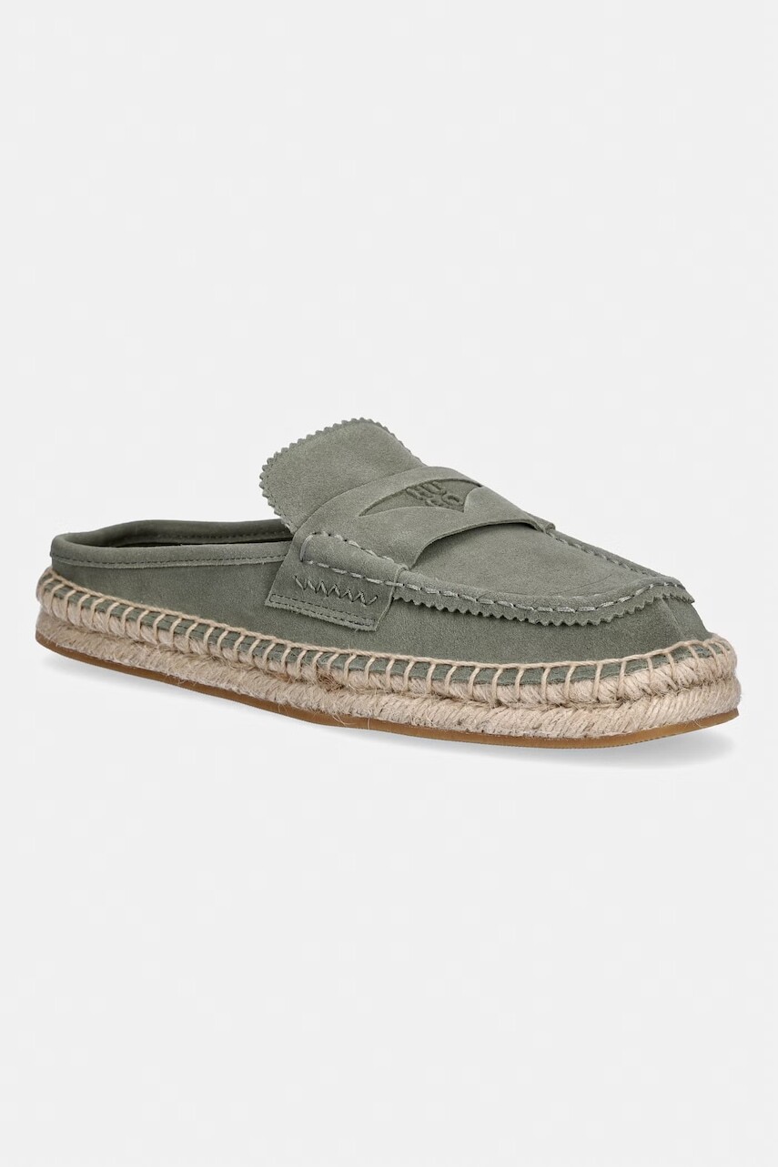 HUGO espadrilky dámske semišové Brinn