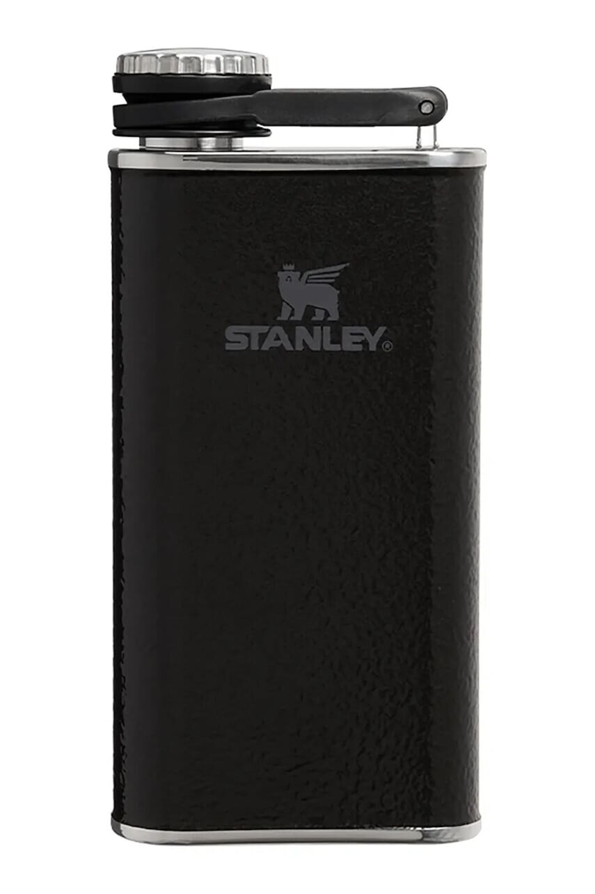 Stanley z nehrdzavejúcej ocele Classic 0.23L kladivková čierna
