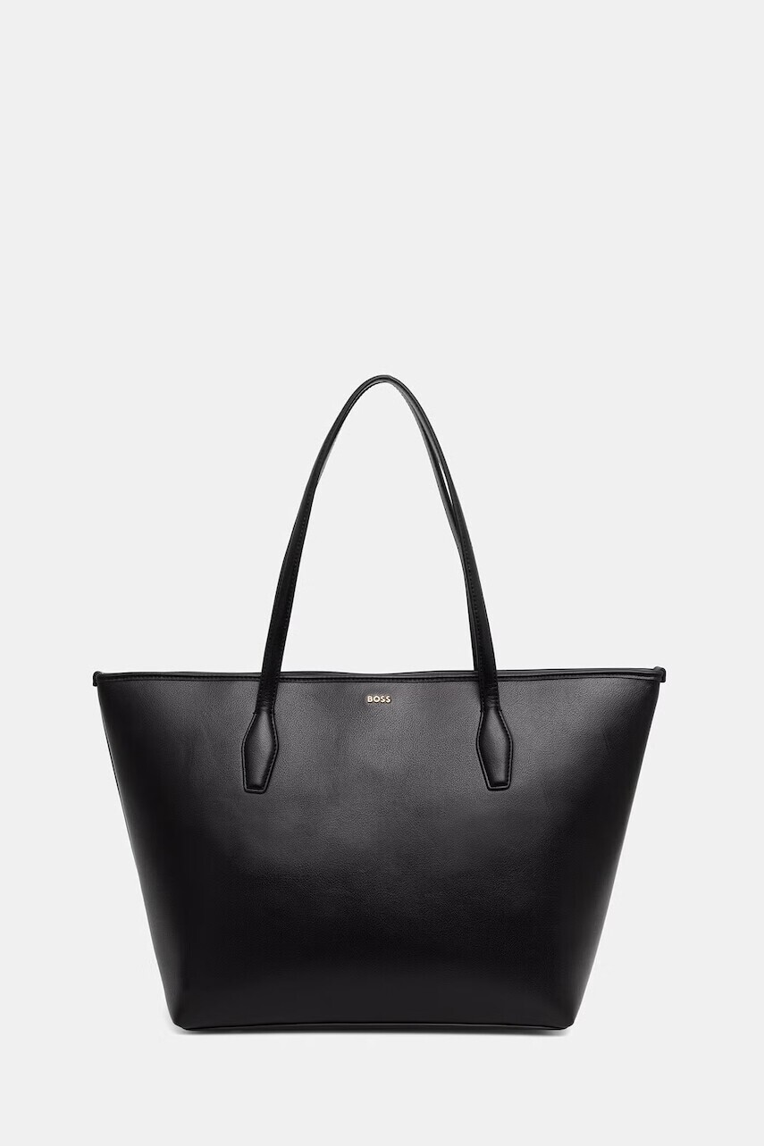 BOSS kabelka typu shopper dámska z imitácie kože Sandy Zip Shopper