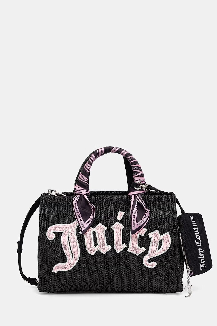 Juicy Couture crossbody kabelka dámska pletená IRIS BEADS