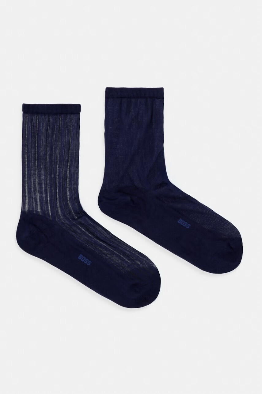 BOSS ponožky dámske z modalu 2P RS Drop Rib MD W 2-pack