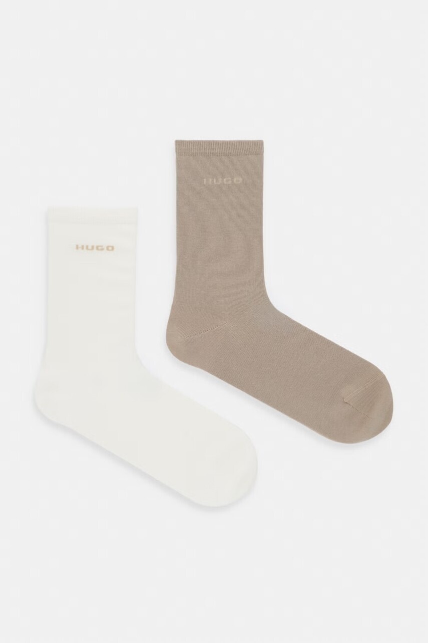 HUGO ponožky dámske 2P RS UNI LOGO CC W 2-pack