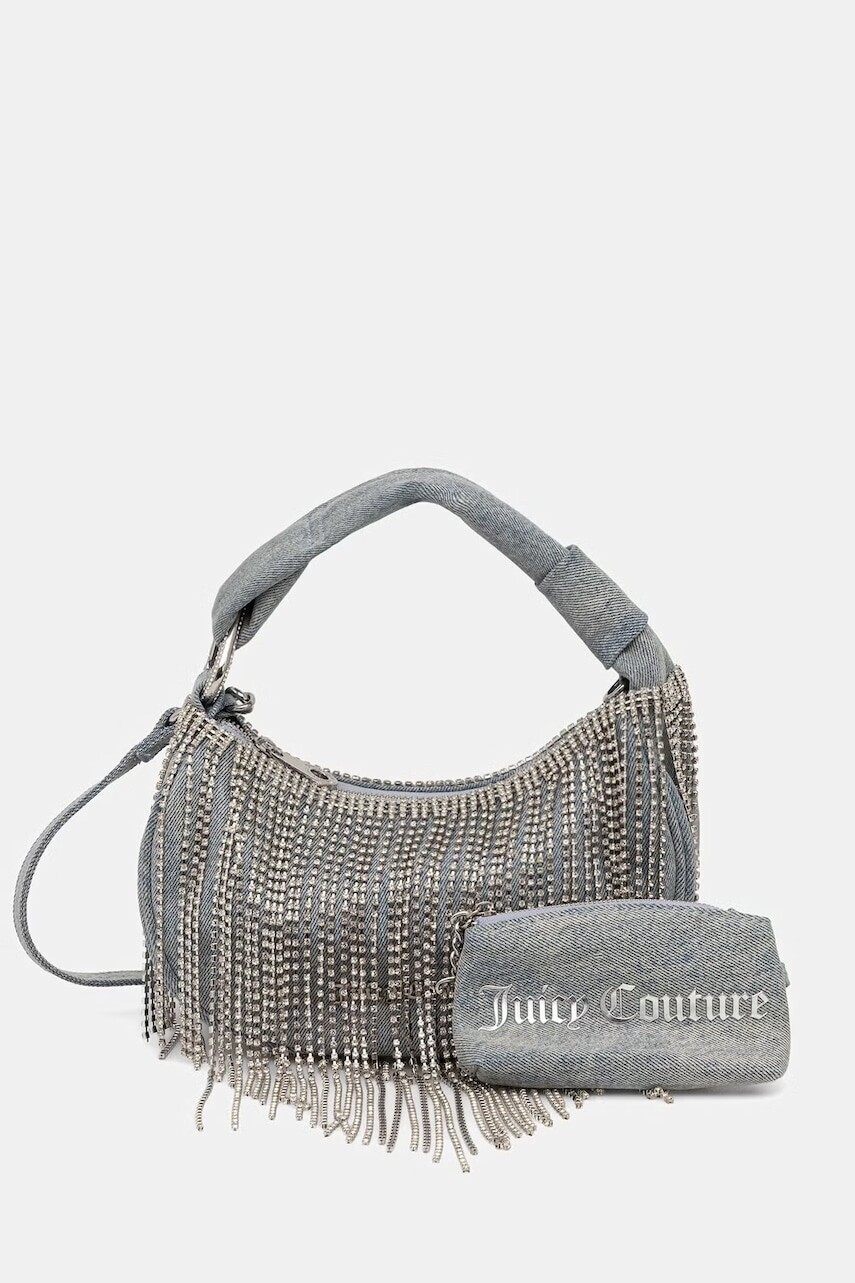 Juicy Couture kabelka hobo dámska rifľová FIREFLIES