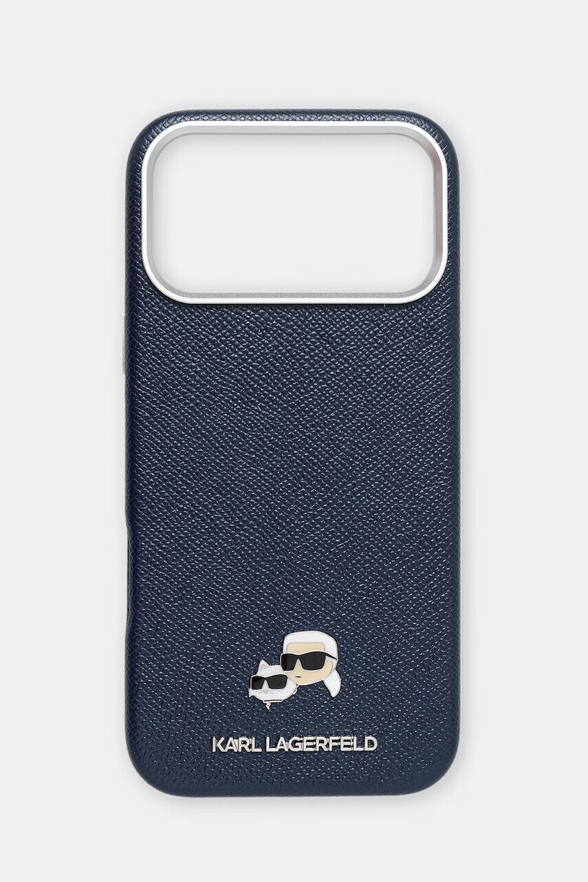 Karl Lagerfeld puzdro na telefón dámske z imitácie kože iPhone 17 Pro Max