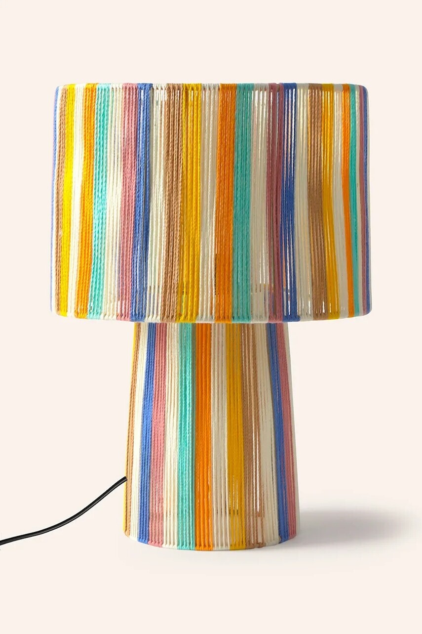 Calma House lampa stolná bavlnená 46 x 30 cm
