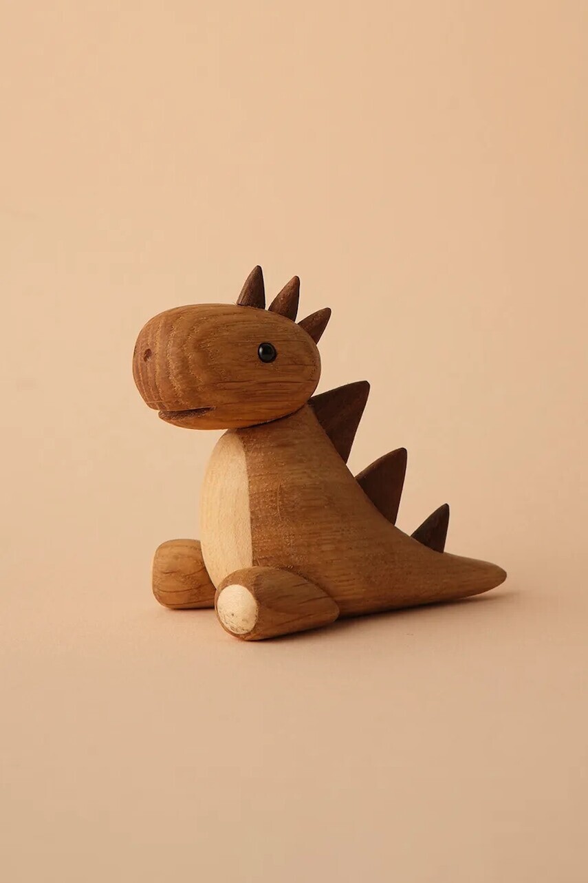 Lucie Kaas dekoratívna drevená figúrka Dino 6,5 cm