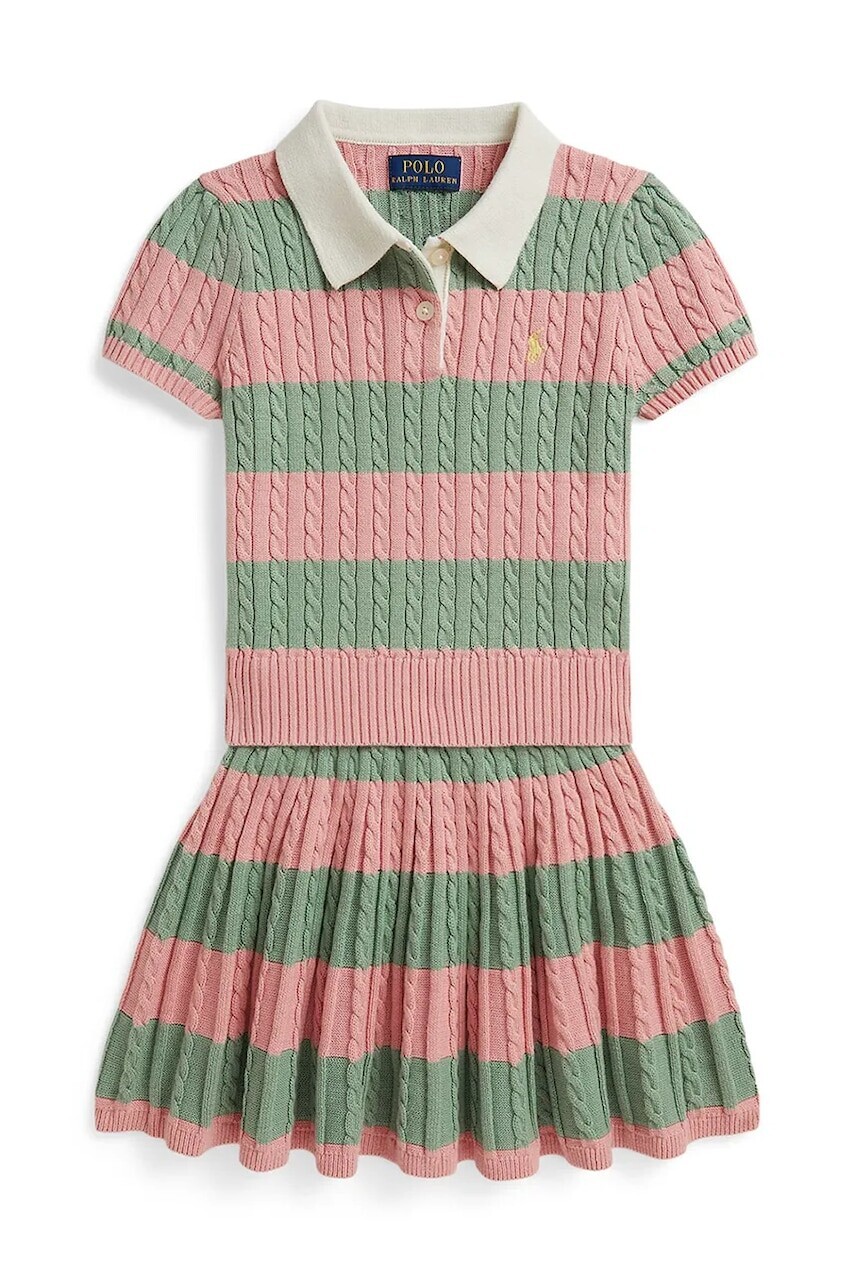 Polo Ralph Lauren svetrové šaty bavlnené
