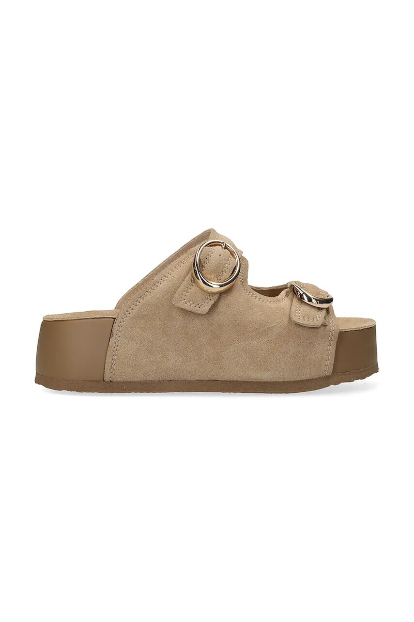 Mexx šľapky dámske semišové TULAYA SCARLETT Sandal