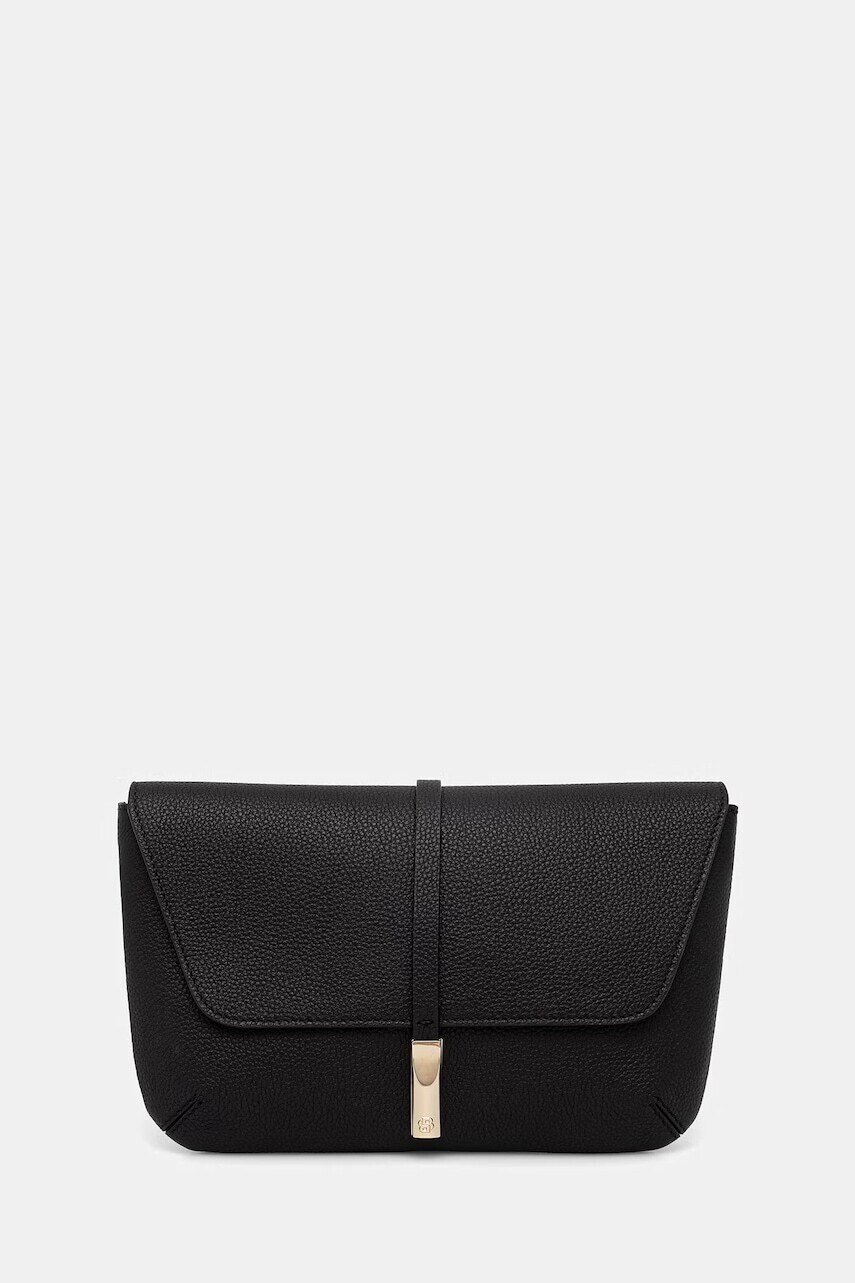 BOSS kabelka do ruky dámska kožená REAH CLUTCH