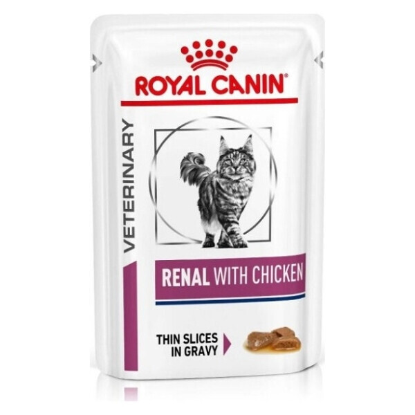 ROYAL CANIN Renal kuracie kapsičky pre mačky 12 x 85 g, poškodený obal