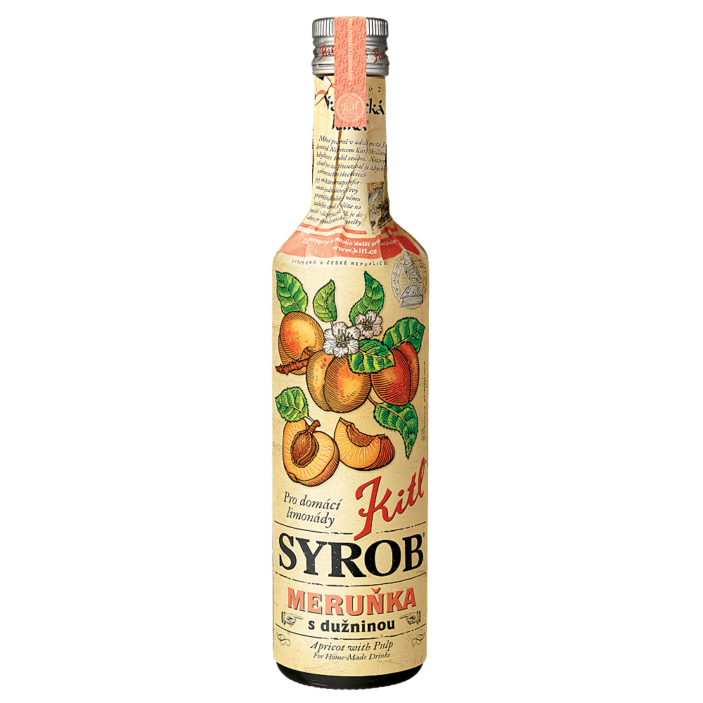 KITL Syrob marhuľa s dužninou 500 ml