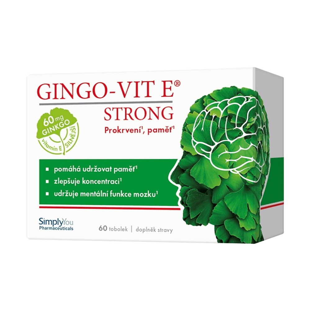 GINGO-VIT E Strong 60 kapsúl