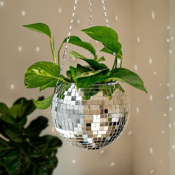 Kvetináč disco guľa