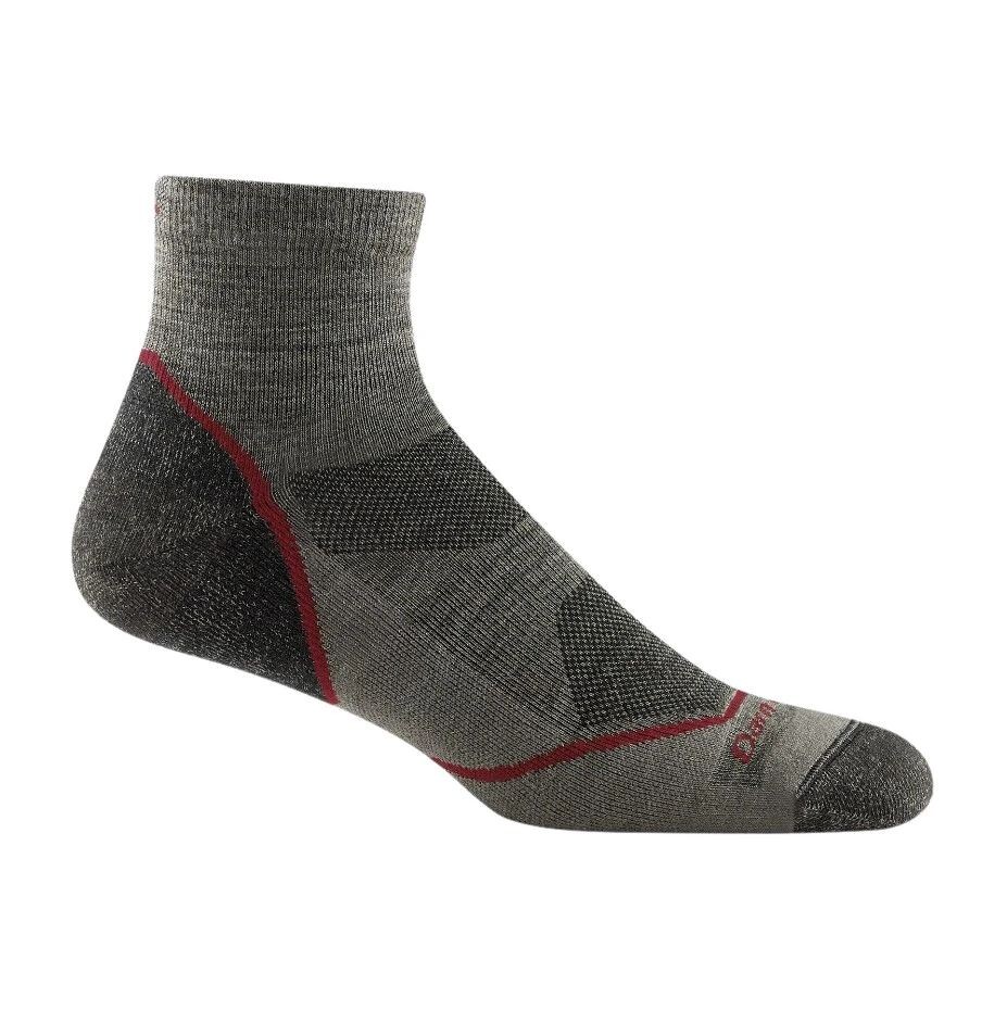 Darn Tough Light Hiker 1/4 Lightweight with Cushion Taupe Veľkosť: (46-49) XL 642249180183
