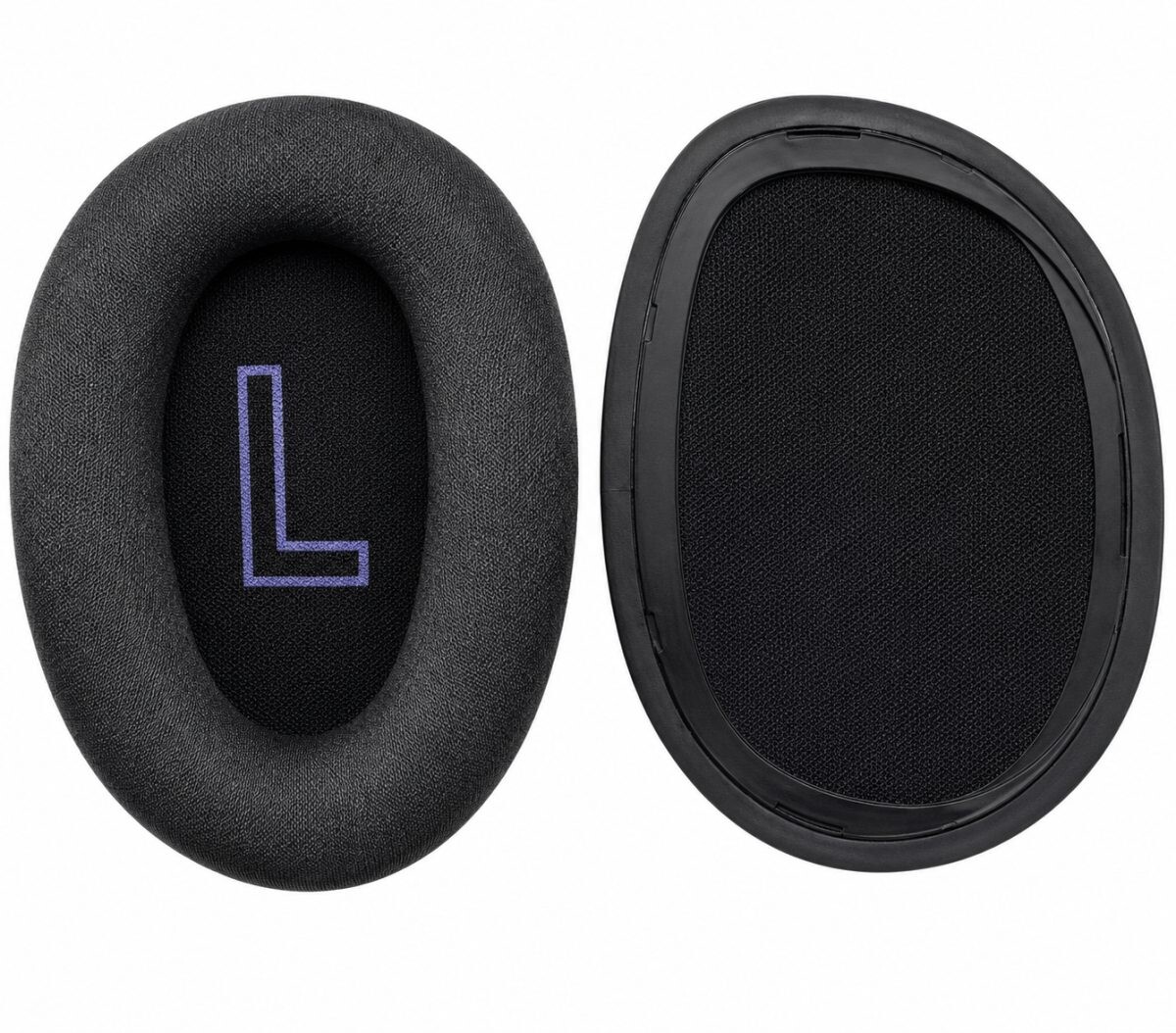 Náhradné náušníky pre slúchadlá Logitech G522 - čierne, kožené