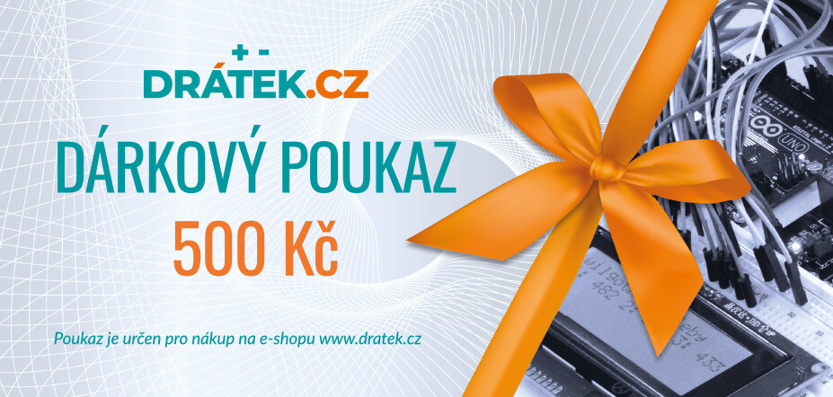 Darčekový poukaz 500 Kč