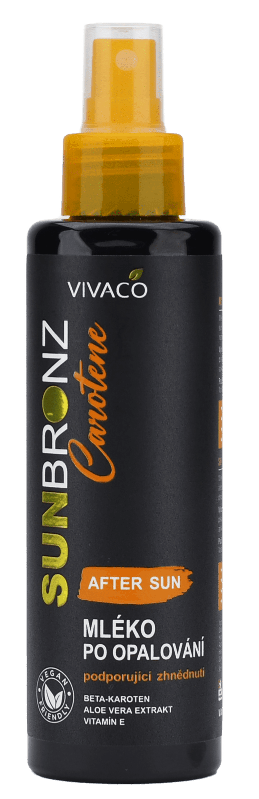 VIVACO Sun bronz Mlieko po opaľovaní Carotene 150 ml