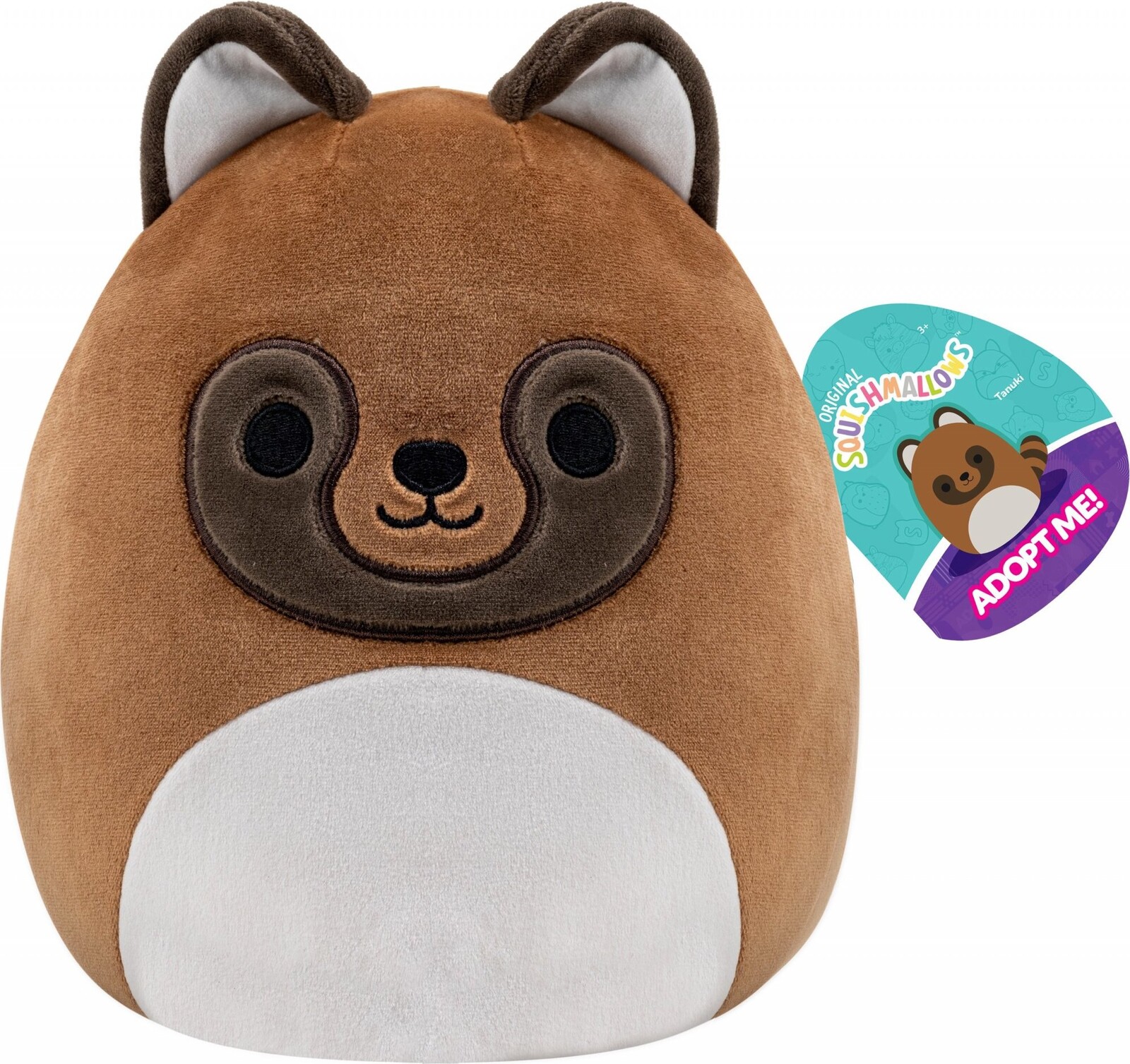 Squishmallow 20 cm Adopt Me Squishmallow – Tanuki