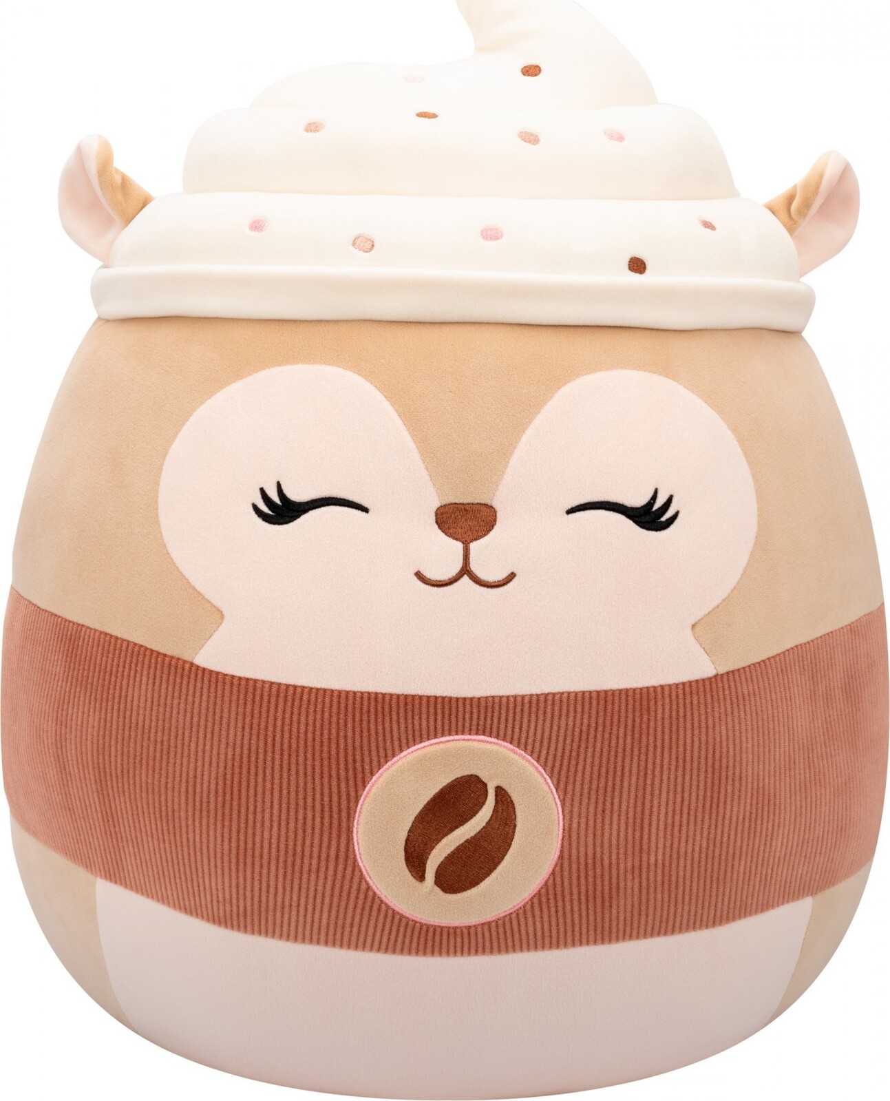 Squishmallows Reza – veverička „latte“